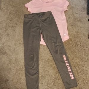 Girls leggings/Shirt Set